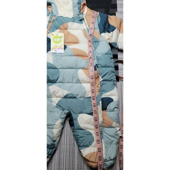 Junneeng Snowsuit Boys 12 Months Coveralls Hood Pocket Zip - Picture 13 of 15